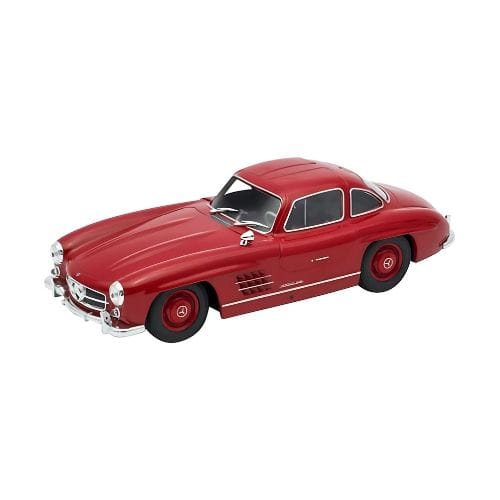 شکوه مرسدس بنز 300SL قرمز رنگ را با این ماکت تجربه کنید