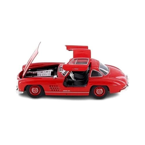 شکوه مرسدس بنز 300SL قرمز رنگ را با این ماکت تجربه کنید