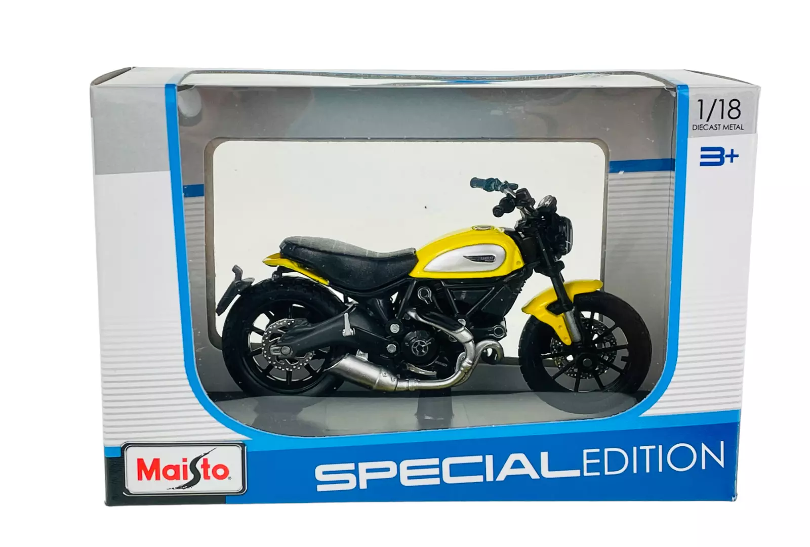 ماکت موتور Ducati SCRAMBLER ICON مقیاس 1/18 - مدل کار ایران