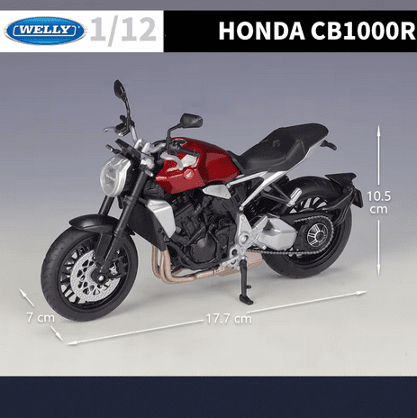 خرید ماکت موتور هوندا CB1000R (برند Welly - سایز 1