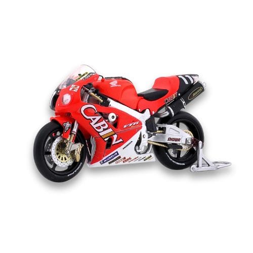 ماکت موتور 2001 Honda VTR 100 #11 Valentino Rossi مقیاس 1/18 - برند لئو